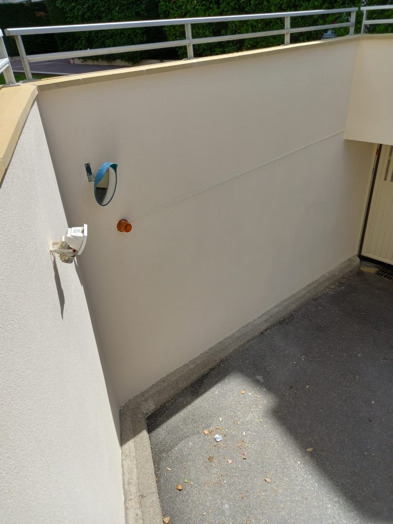 Renovation maconnerie parking Poissy finition