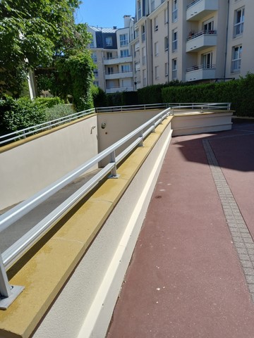 Renovation maconnerie parking Poissy Après